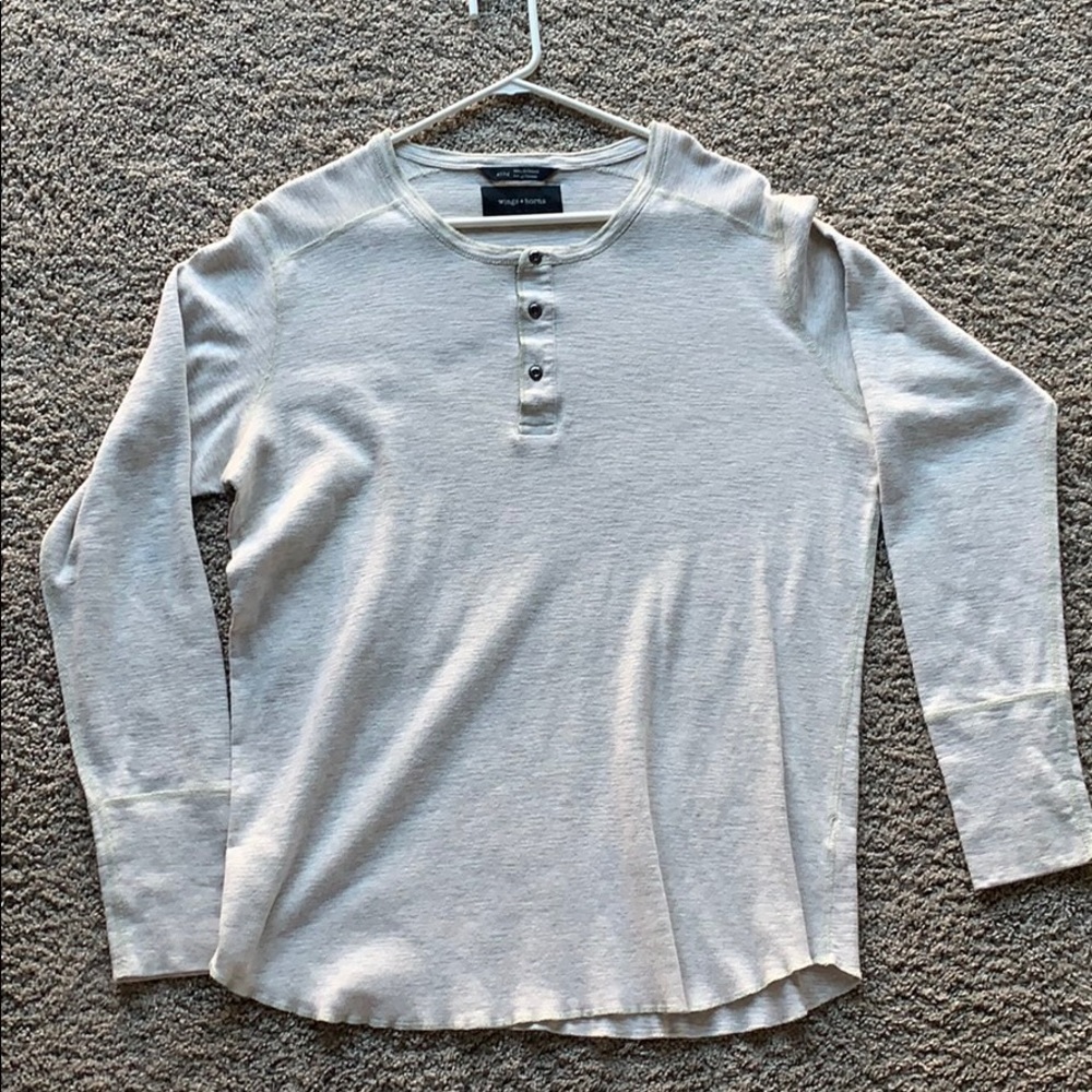 Wings + Horns Henley